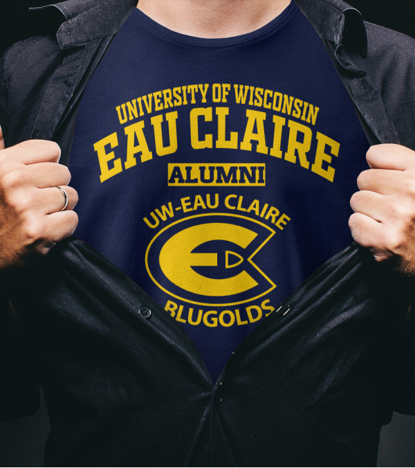 University Of Wisconsin Eau Claire Alumni UW-Eau Claire Blugolds T-Shirt