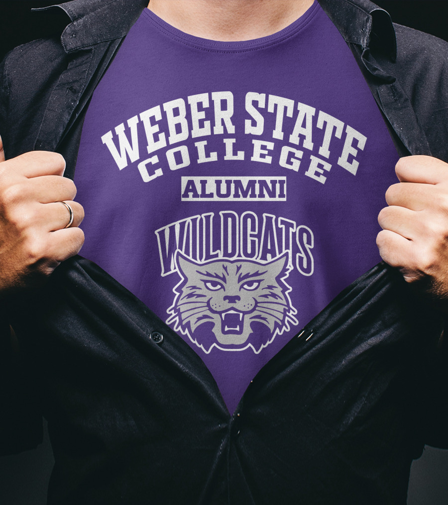 Weber State College Alumni Wildcats T-Shirt