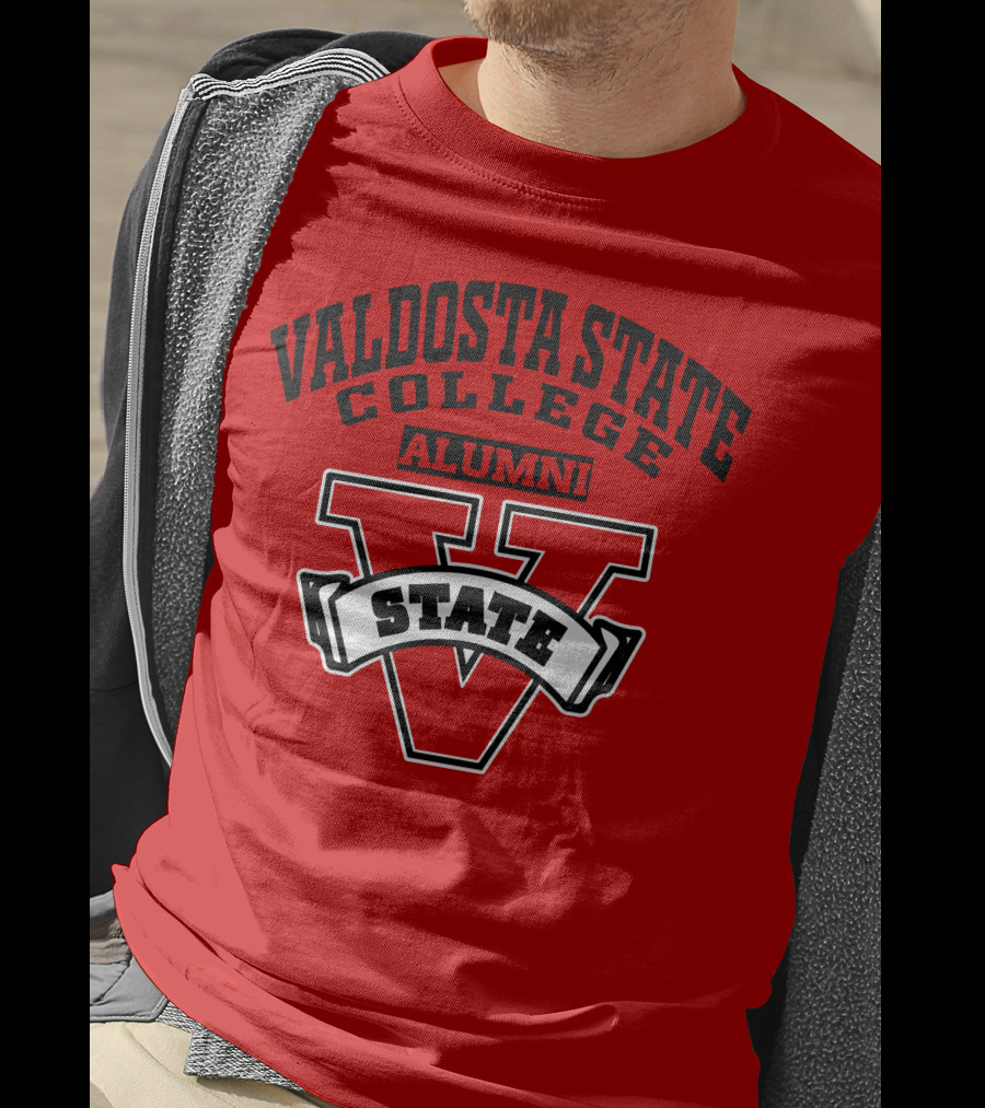 Valdosta State College Alumni V State T-Shirt