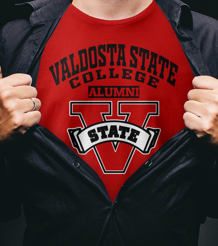 Valdosta State College Alumni V State T-Shirt