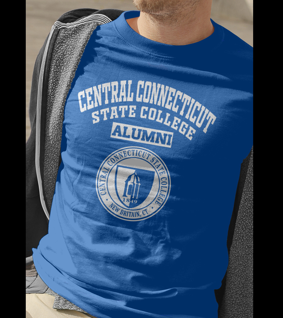Central Connecticut State College Alumni New Britain CT 1849 T-Shirt