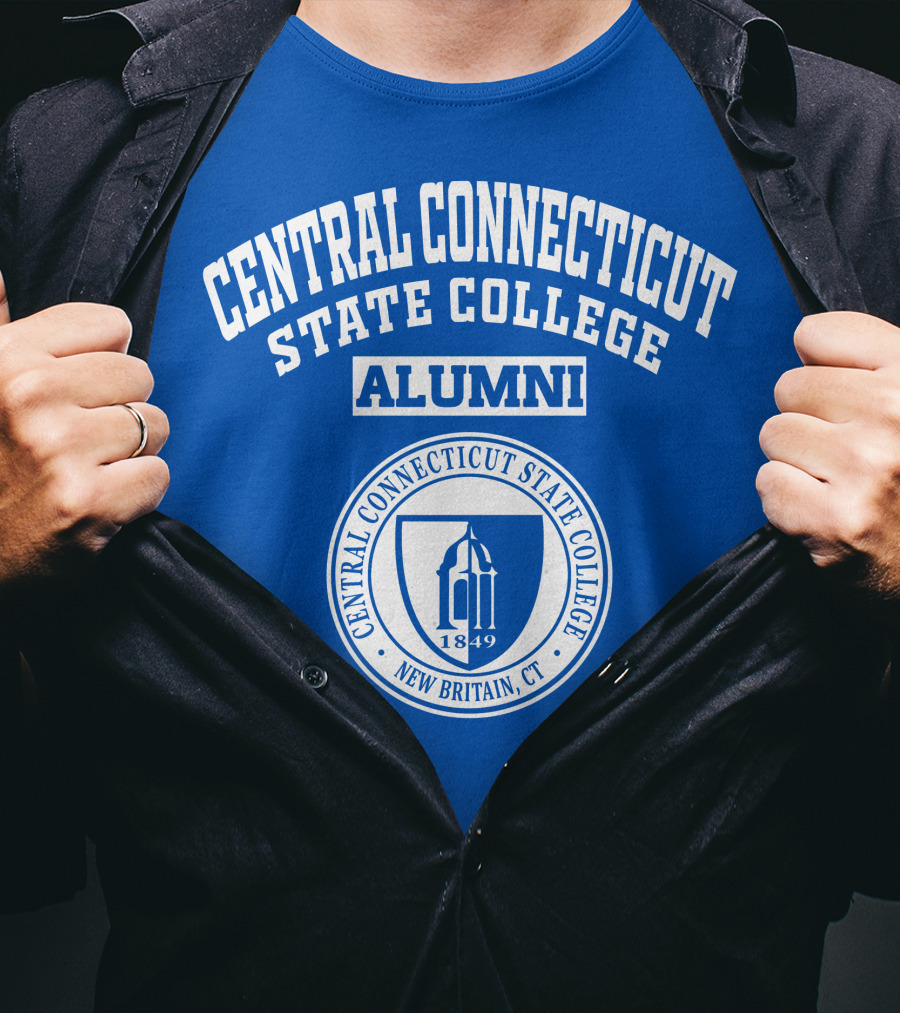 Central Connecticut State College Alumni New Britain CT 1849 T-Shirt