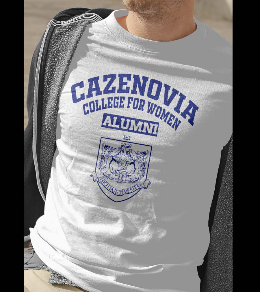 Cazenovia College For Women Alumni Amicitia Et Veritas Crest T-Shirt