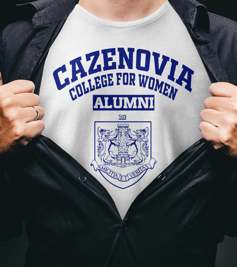 Cazenovia College For Women Alumni Amicitia Et Veritas Crest T-Shirt