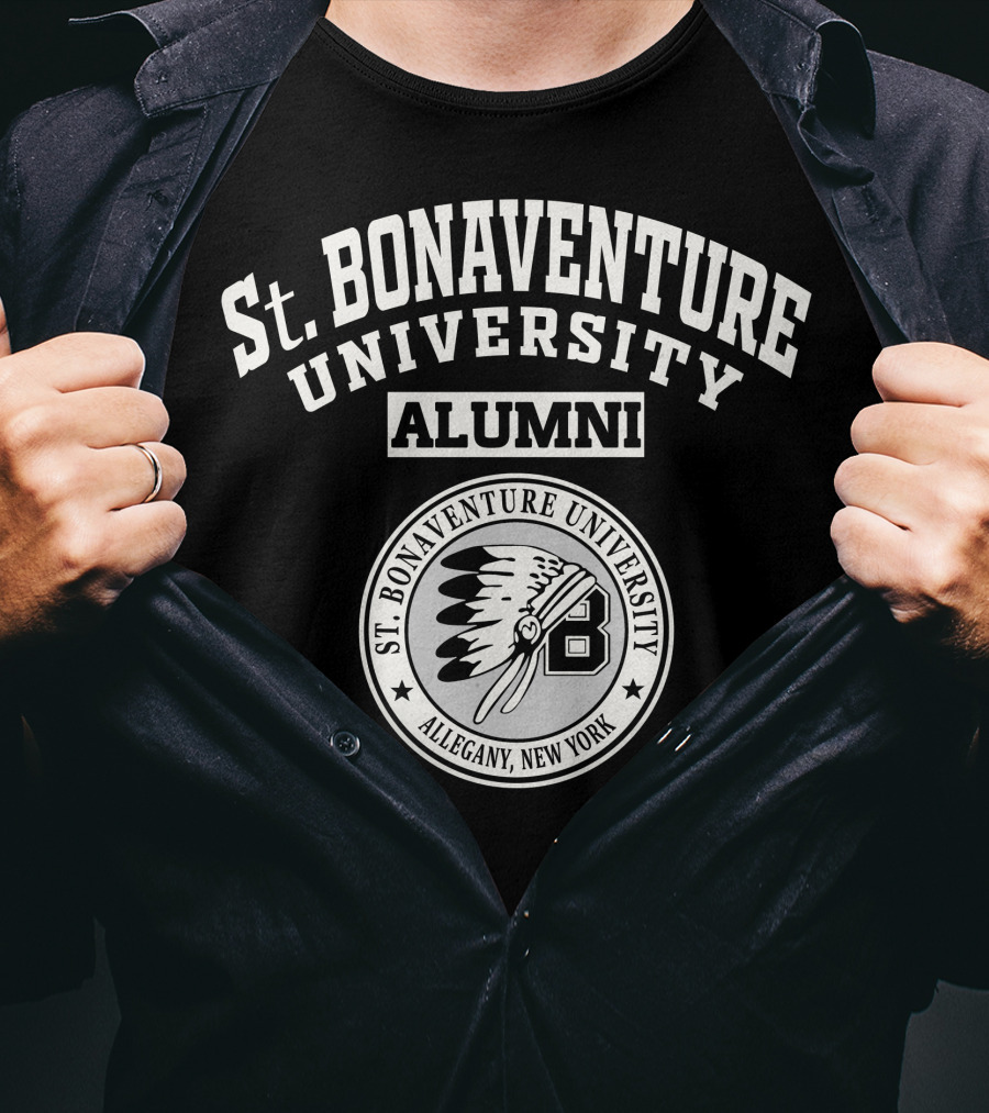 St Bonaventure University Alumni Allegany New York Seal T-Shirt