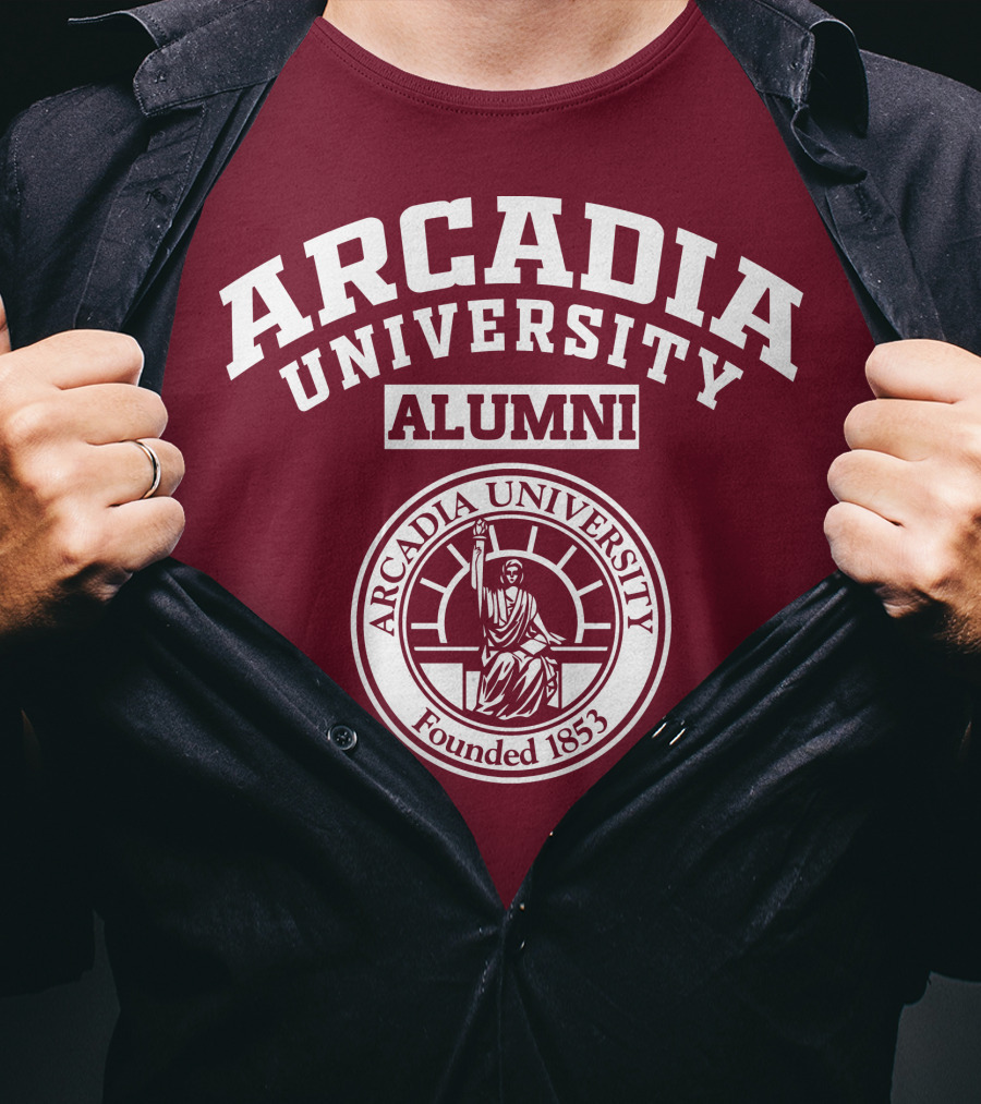 Arcadia University Alumni Founded 1853 Seal T-Shirt
