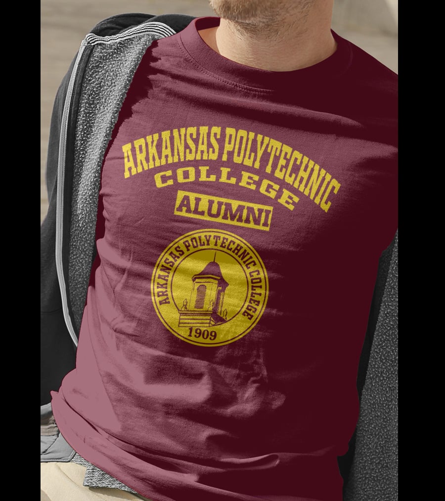 Arkansas Polytechnic College Alumni 1909 Emblem T-Shirt