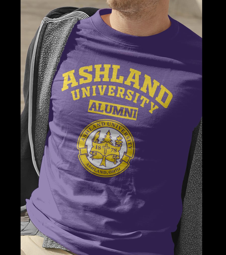 Ashland University Alumni Ashland Ohio 1878 Seal T-Shirt