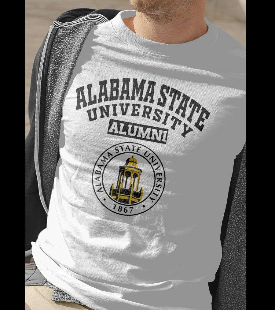 Alabama State University Alumni 1867 Seal T-Shirt