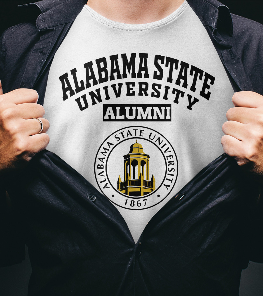 Alabama State University Alumni 1867 Seal T-Shirt