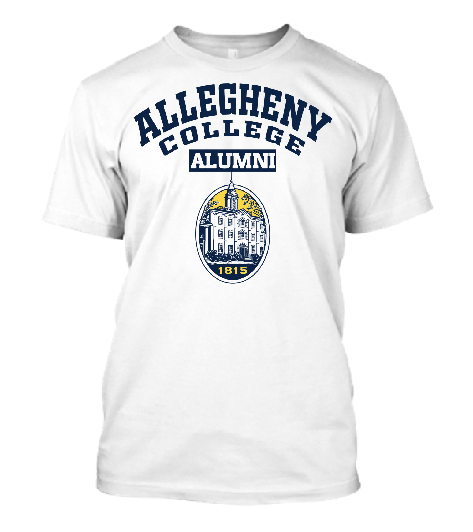 ALLEGHENY COLLEGE ALUMNI 1815 HISTORIC CAMPUS SEAL T-Shirt