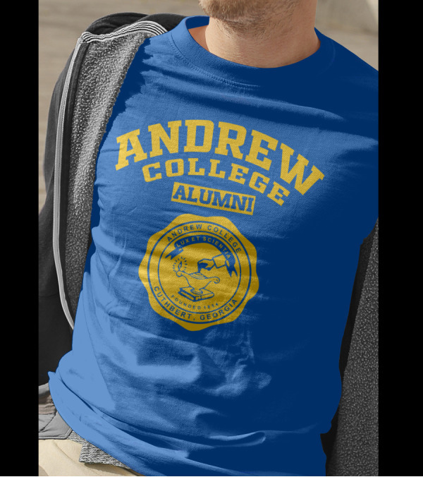 Andrew College Alumni Cuthbert Georgia Seal Established 1854 T-Shirt