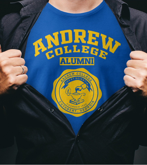 Andrew College Alumni Cuthbert Georgia Seal Established 1854 T-Shirt