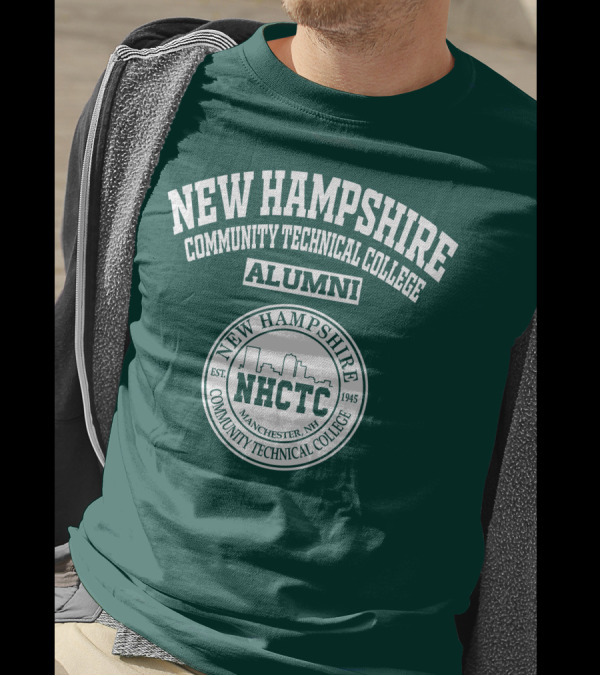 New Hampshire Community Technical College Alumni NHCTC Manchester NH 1945 T-Shirt