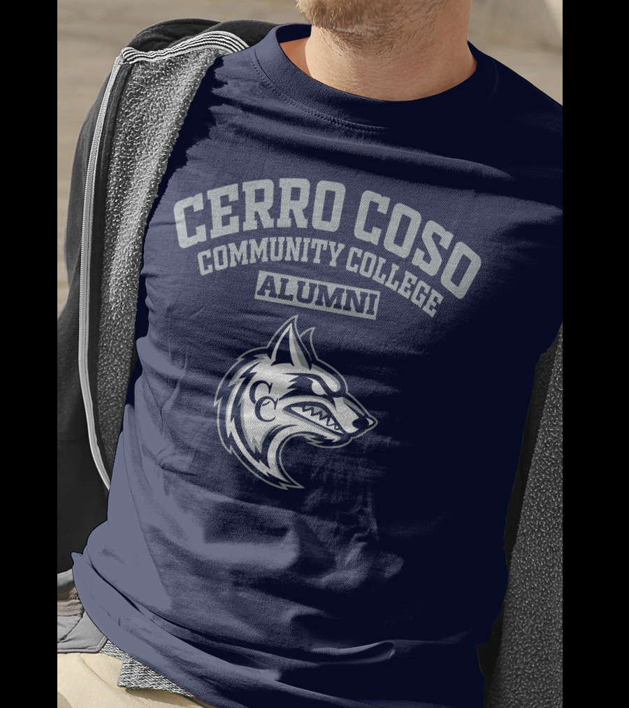 Cerro Coso Community College Alumni Wolf T-Shirt