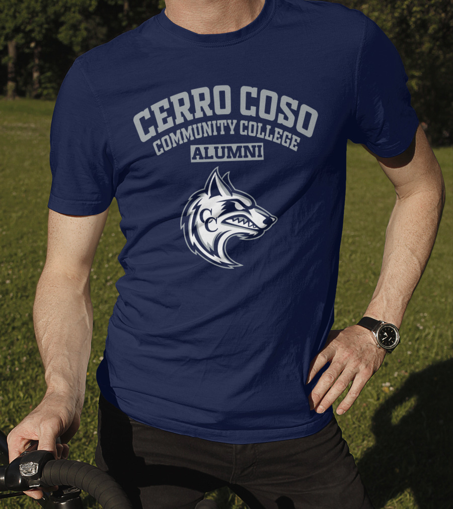 Cerro Coso Community College Alumni Wolf T-Shirt