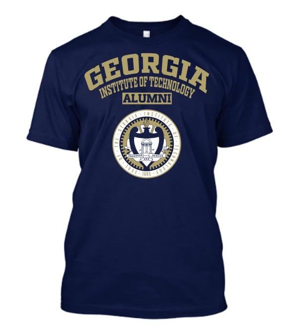 Georgia Institute Of Technology Alumni Seal Progress And Service T-Shirt