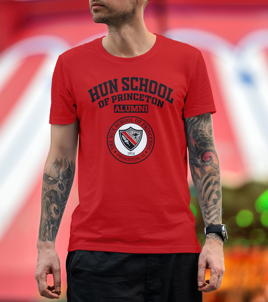 HUN SCHOOL OF PRINCETON ALUMNI THE HUN SCHOOL OF PRINCETON PRINCETON NJ 1914 T-Shirt