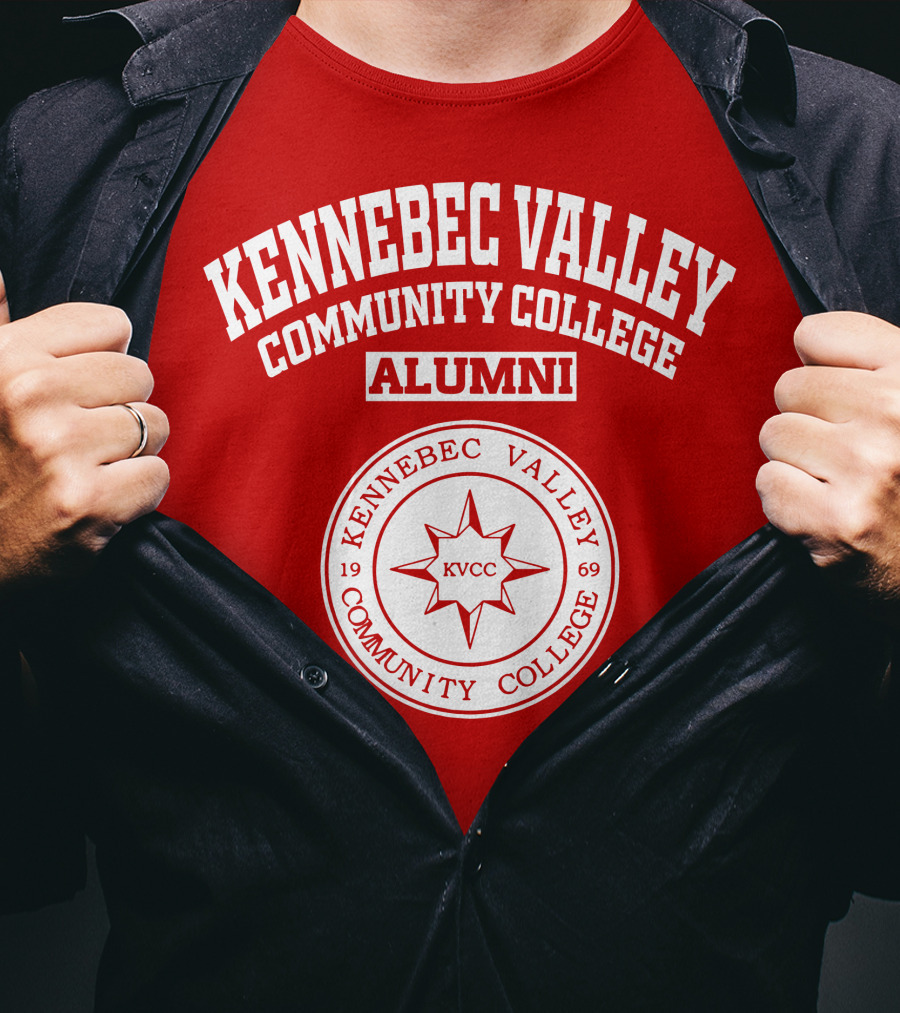Kennebec Valley Community College Alumni 1969 KVCC Seal T-Shirt