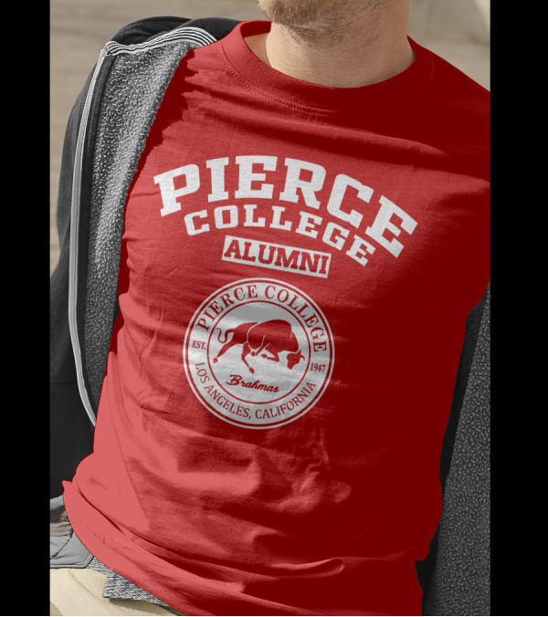 Pierce College Alumni Brahmas Los Angeles California Est 1947 T-Shirt