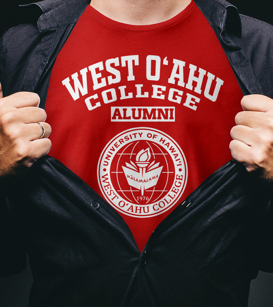West Oʻahu College University Of Hawaiʻi Alumni Mālamalama 1976 T-Shirt