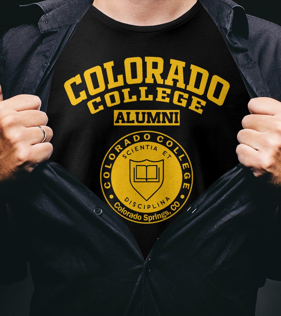 Colorado College Alumni Colorado Springs CO Scientia Et Disciplina T-Shirt