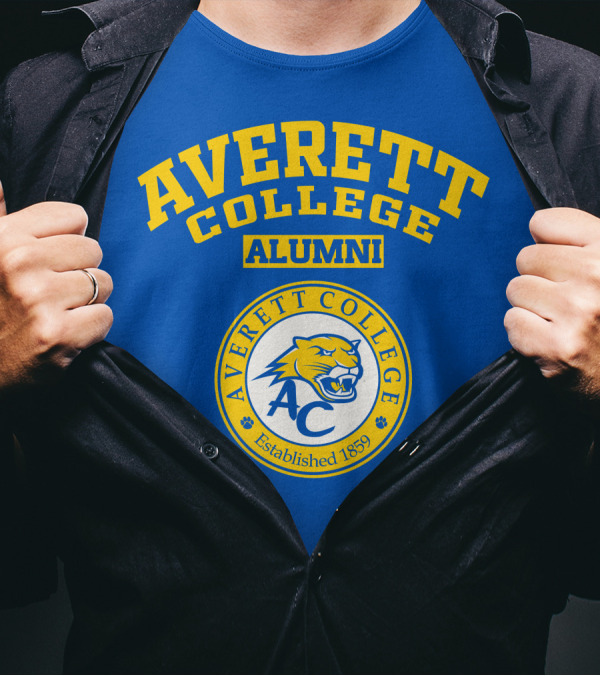 Averett College Alumni Established 1859 Logo With Cougar And AC T-Shirt