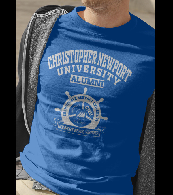 Christopher Newport University Alumni Captains CNU Est. 1960 Newport News Virginia T-Shirt