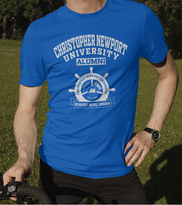 Christopher Newport University Alumni Captains CNU Est. 1960 Newport News Virginia T-Shirt