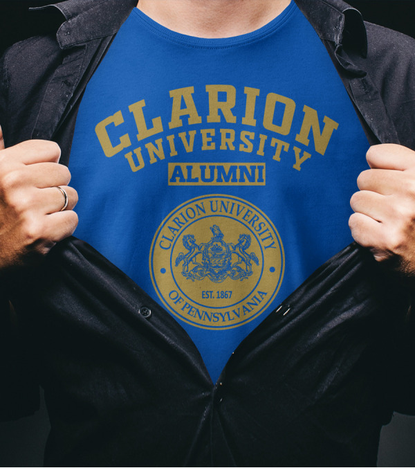 Clarion University Of Pennsylvania Alumni EST. 1867 Seal T-Shirt
