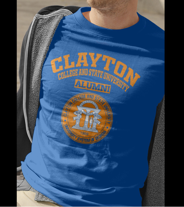 Clayton College And State University Alumni Seal University System Of Georgia T-Shirt