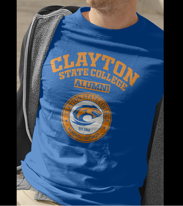 Clayton State College Alumni Morrow Georgia Est. 1969 T-Shirt