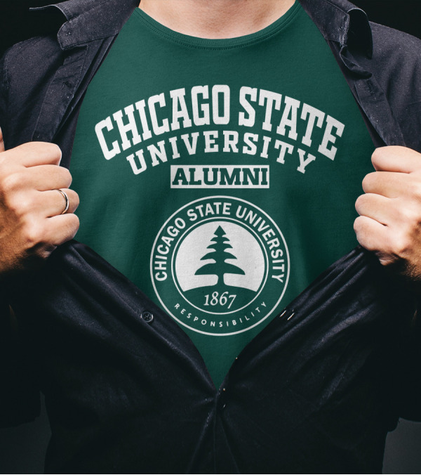 Chicago State University Alumni Responsibility 1867 T-Shirt