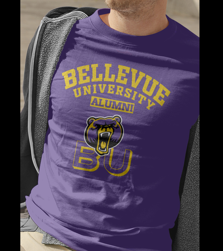 Bellevue University Alumni BU Bear T-Shirt
