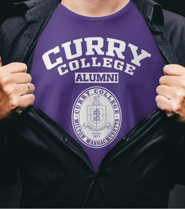 Curry College Alumni Milton Massachusetts Seal 1879 T-Shirt