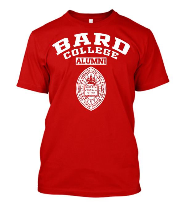Bard College Alumni Seal Emblem Red T-Shirt