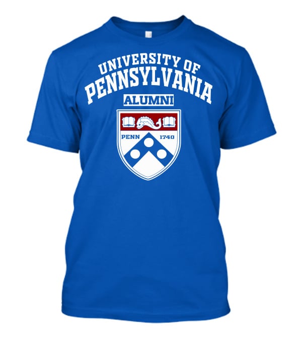 University Of Pennsylvania Alumni Penn 1740 Shield T-Shirt