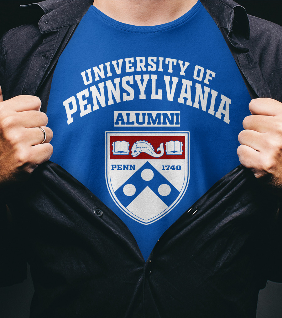 University Of Pennsylvania Alumni Penn 1740 Shield T-Shirt