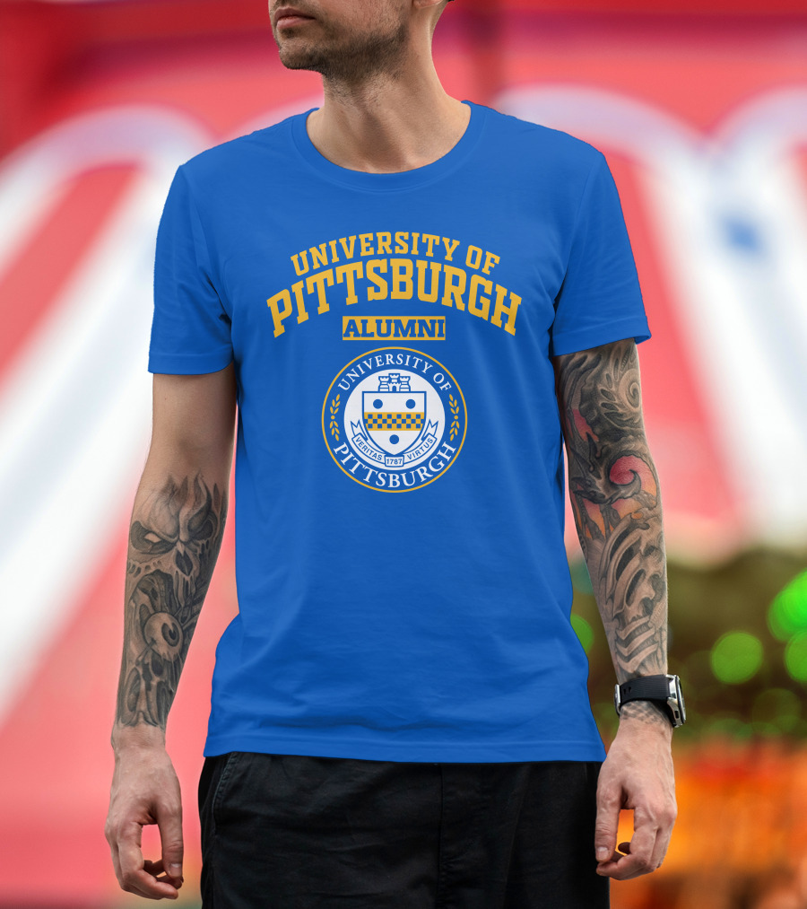 UNIVERSITY OF PITTSBURGH ALUMNI VERITAS 1787 VIRTUS T-Shirt