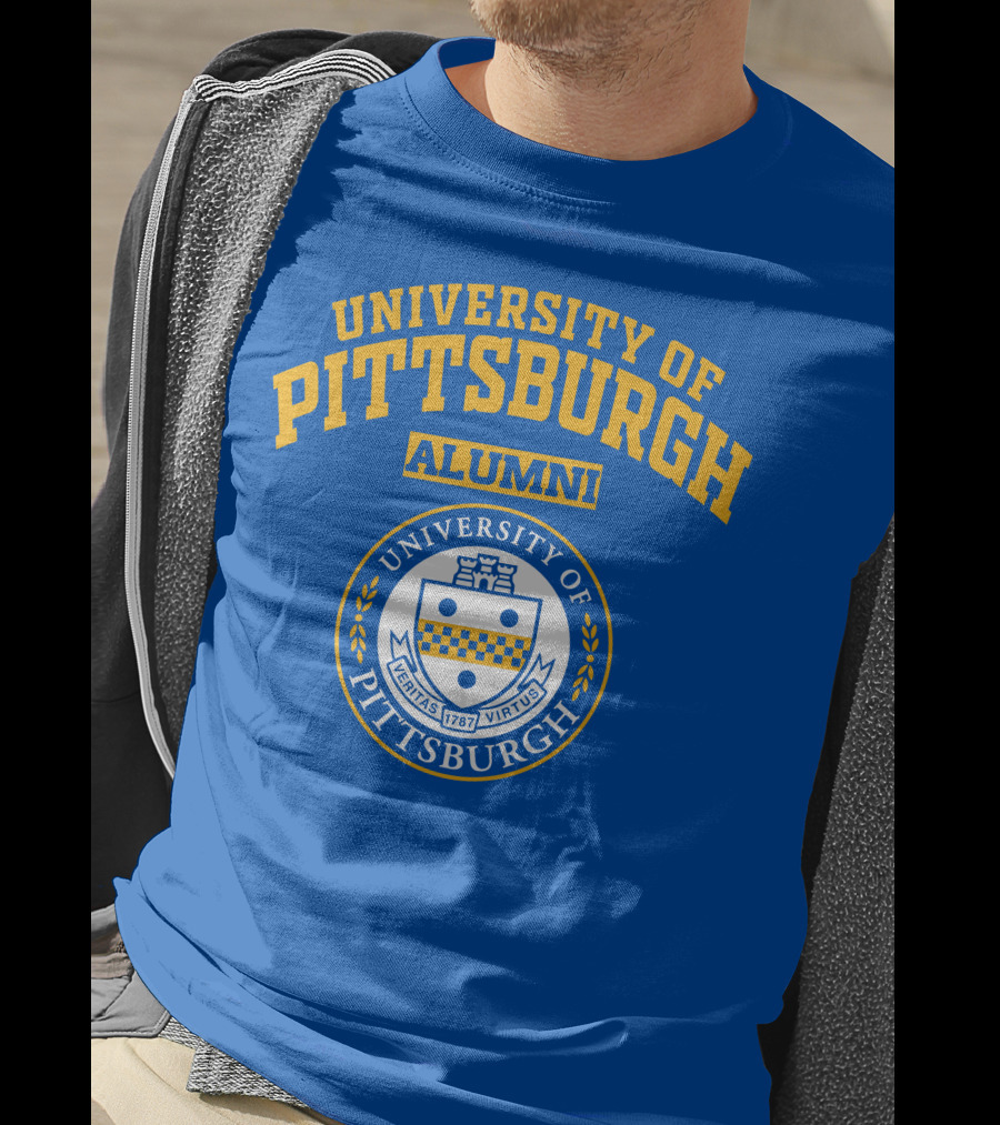 UNIVERSITY OF PITTSBURGH ALUMNI VERITAS 1787 VIRTUS T-Shirt