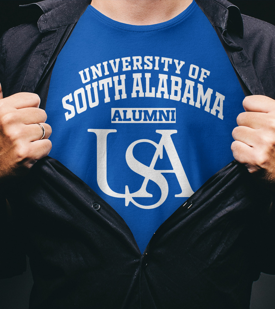 University Of South Alabama Alumni USA T-Shirt