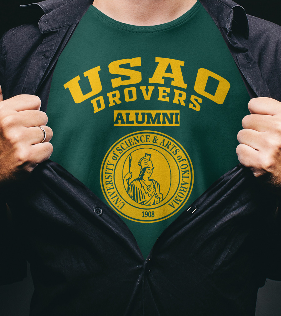 USAO Drovers Alumni University Of Science And Arts Of Oklahoma 1908 T-Shirt