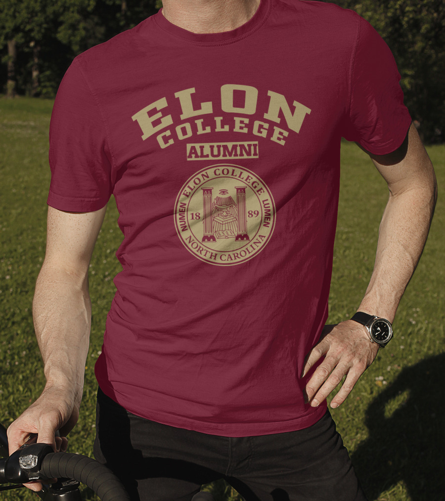 Elon College Alumni Numen Lumen 1889 North Carolina T-Shirt