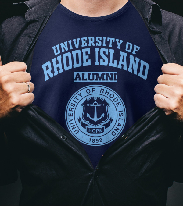 UNIVERSITY OF RHODE ISLAND ALUMNI HOPE 1892 T-Shirt