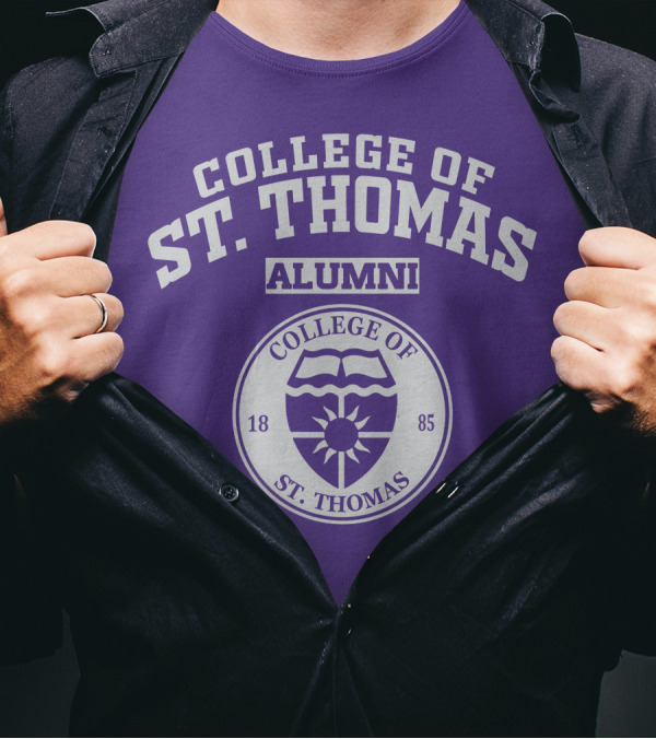 College Of St. Thomas Alumni 1885 T-Shirt