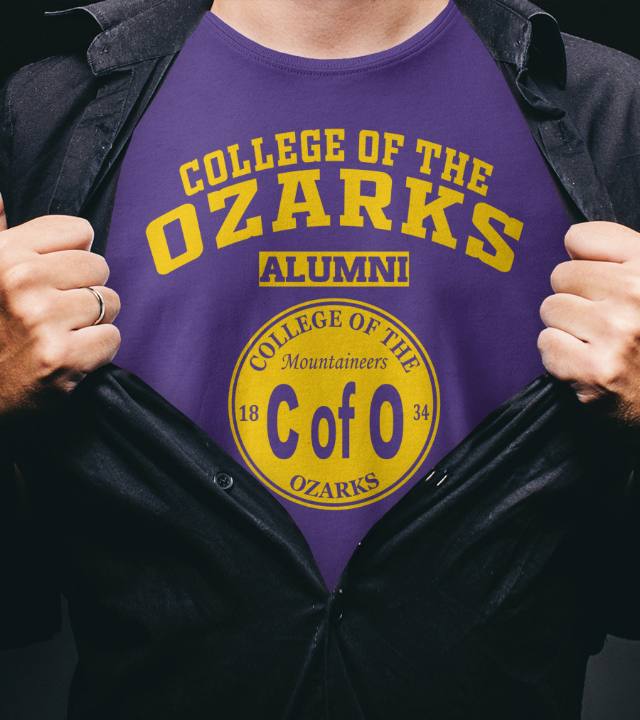 College Of The Ozarks Alumni CofO Mountaineers 1834 T-Shirt