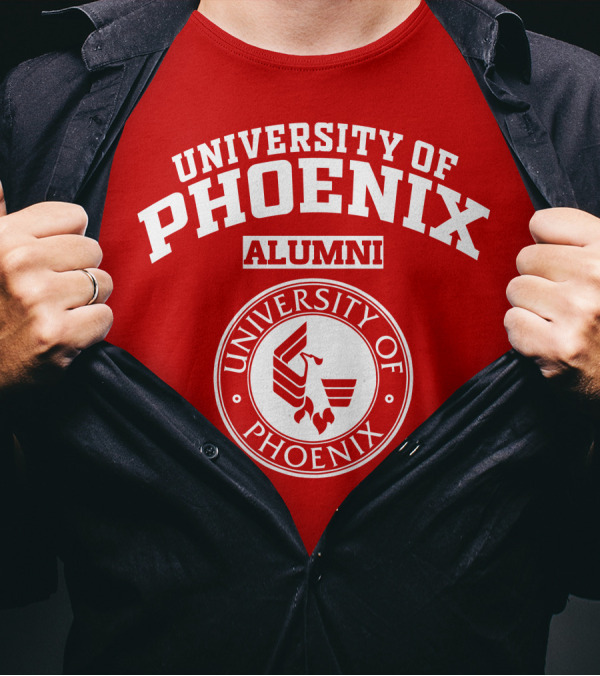 UNIVERSITY OF PHOENIX ALUMNI UNIVERSITY OF PHOENIX T-Shirt