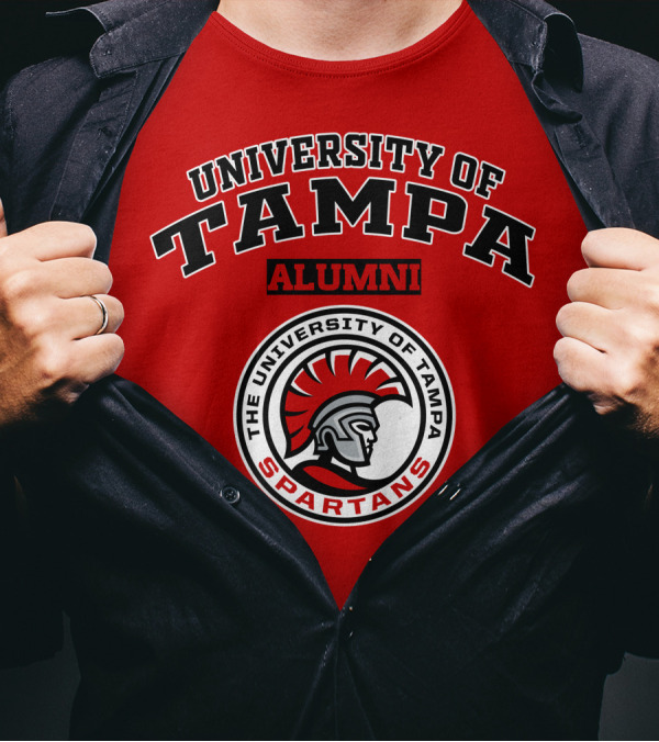 University Of Tampa Alumni Spartans T-Shirt