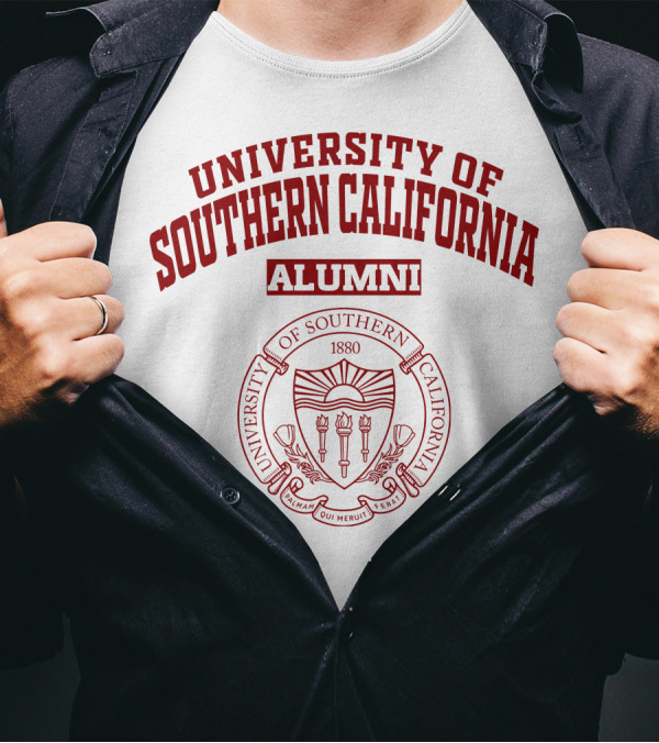University Of Southern California Alumni Seal 1880 T-Shirt