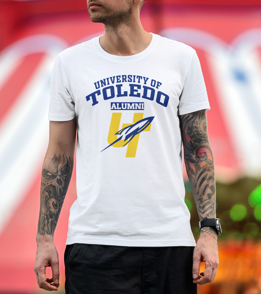 University of Toledo Alumni Rocket Logo UT T-Shirt